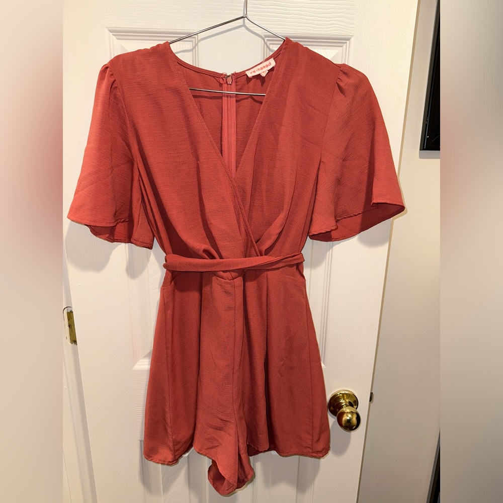 Coral Romper